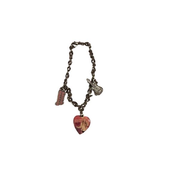 Bundle Vintage Disney Channel Hannah Montana’s Charm Bracelet and Handbag - Picture 3 of 6